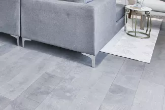 grey wood floor