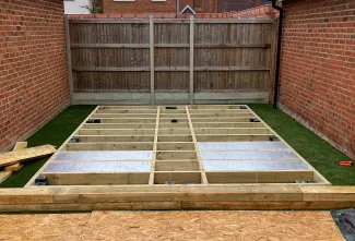 garden office base