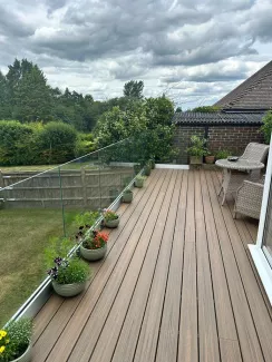 trex timber decking