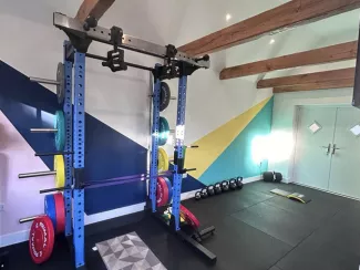 gym in garage conversion