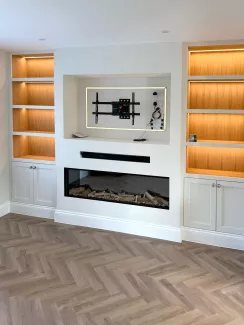 media wall installation