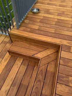 hardwood decking installer